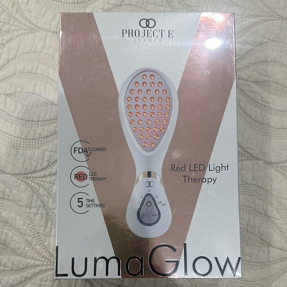 Project E Beauty LumaGlow Red LED Light Therapy Device